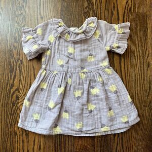 H&M Floral Gauze Dress (3T)